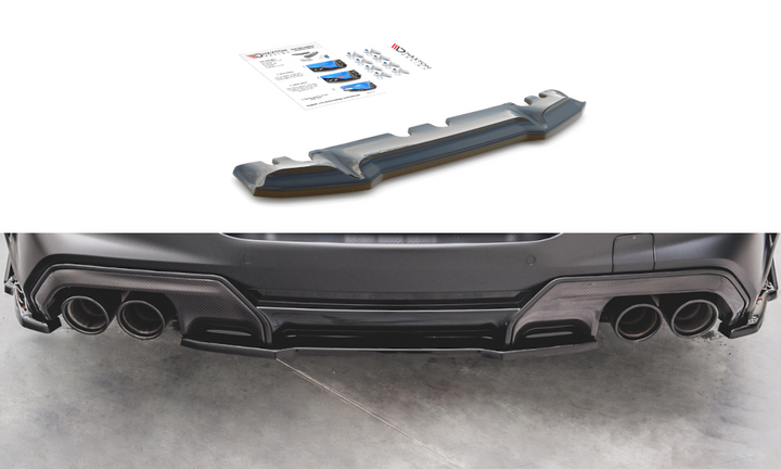 CENTRAL REAR SPLITTER FOR BMW M8 GRAN COUPE F93 / COUPE F92
