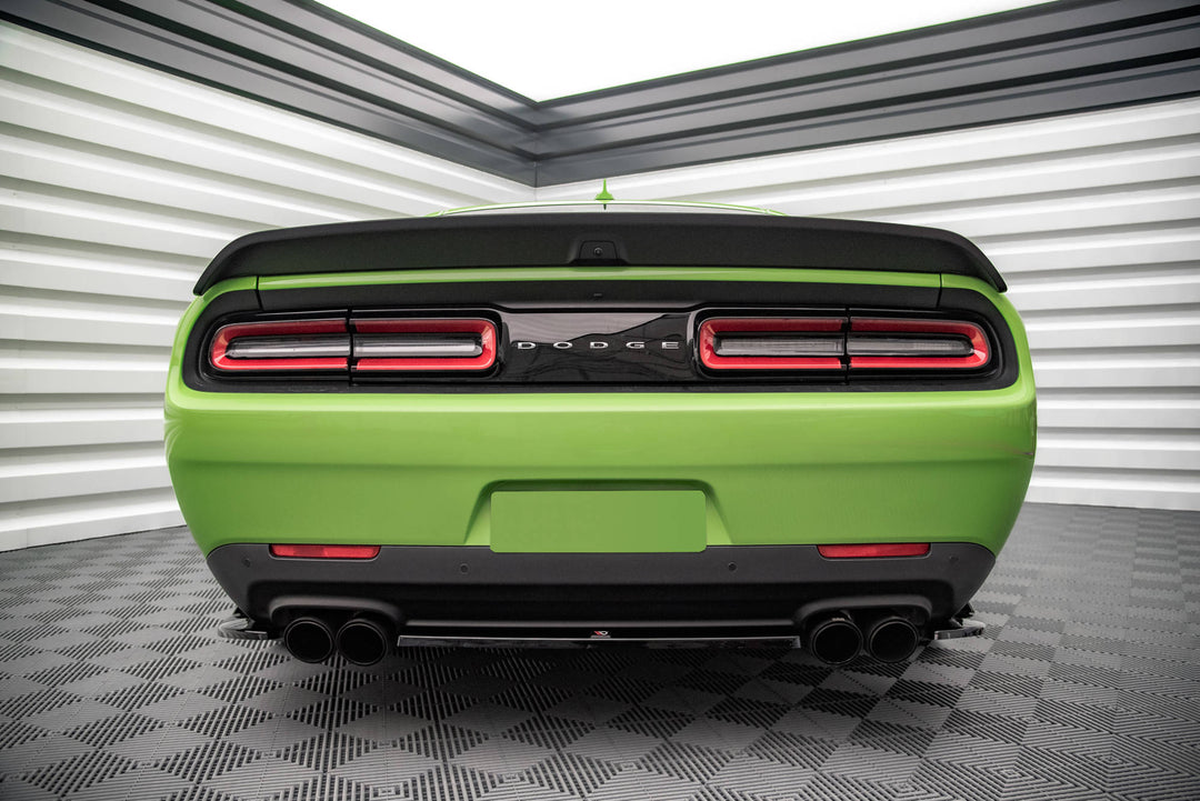 CENTRAL REAR SPLITTER FOR DODGE CHALLENGER SRT HELLCAT WIDEBODY MK3