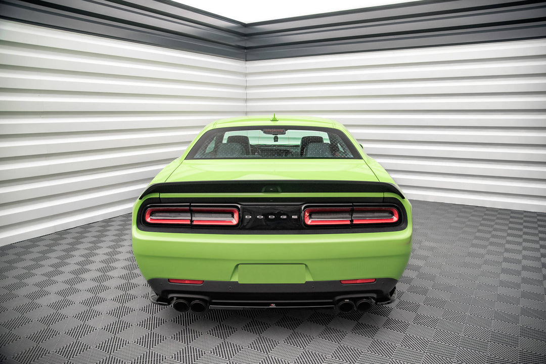 CENTRAL REAR SPLITTER FOR DODGE CHALLENGER SRT HELLCAT WIDEBODY MK3