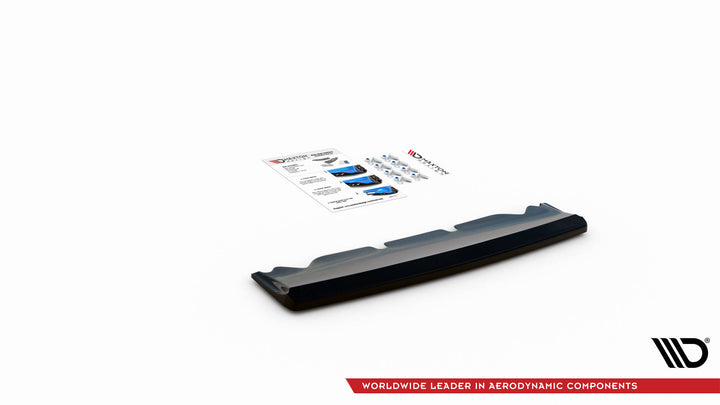 CENTRAL REAR SPLITTER FOR DODGE CHALLENGER SRT HELLCAT WIDEBODY MK3