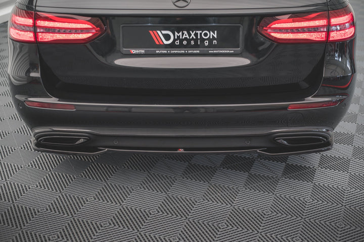 CENTRAL REAR SPLITTER FOR MERCEDES-BENZ E W213