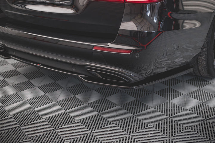 CENTRAL REAR SPLITTER FOR MERCEDES-BENZ E W213