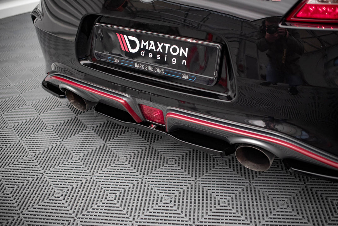 CENTRAL REAR SPLITTER FOR NISSAN 370Z NISMO FACELIFT