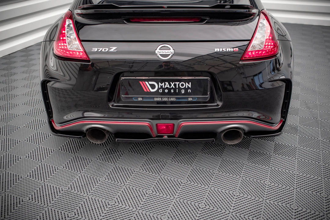 CENTRAL REAR SPLITTER FOR NISSAN 370Z NISMO FACELIFT
