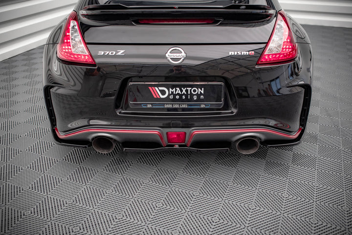CENTRAL REAR SPLITTER FOR NISSAN 370Z NISMO FACELIFT