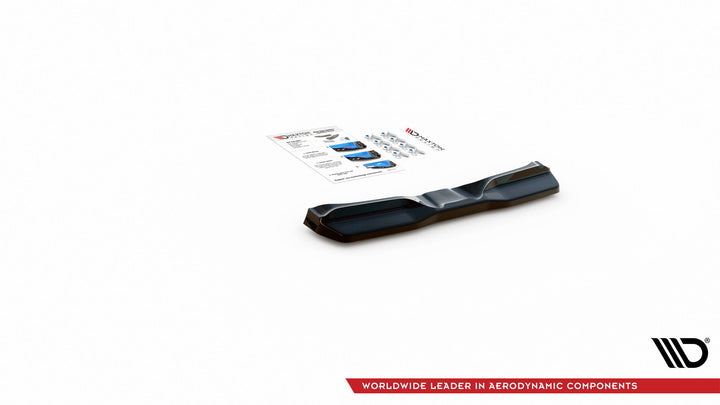 CENTRAL REAR SPLITTER FOR V.2 NISSAN 370Z