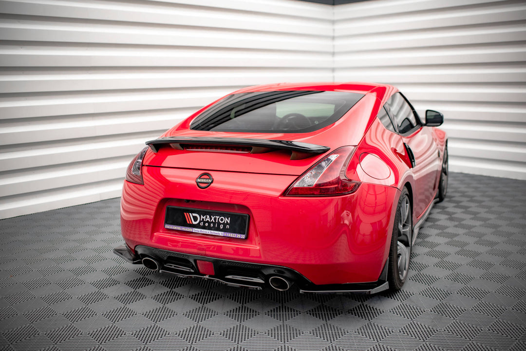 CENTRAL REAR SPLITTER FOR V.2 NISSAN 370Z