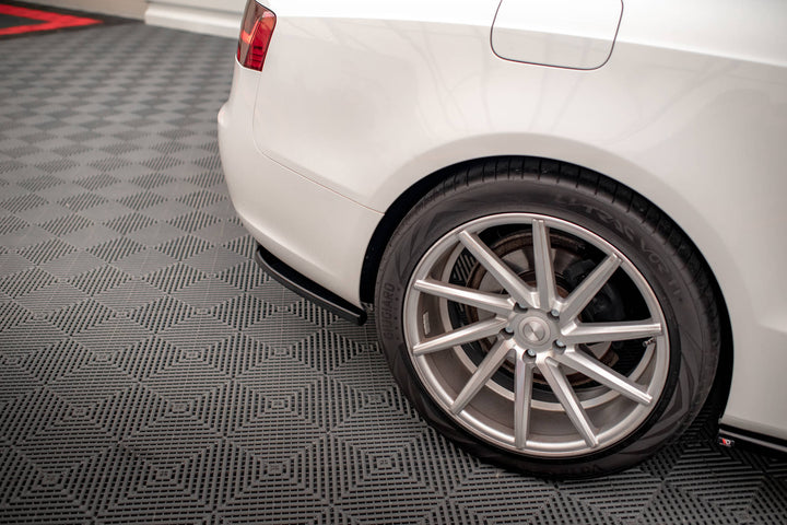 CENTRAL REAR SPLITTER (WITH VERTICAL BARS) AUDI A5 COUPE 8T FACELIFT