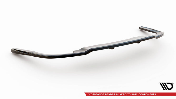 CENTRAL REAR SPLITTER (WITH VERTICAL BARS) AUDI A5 S-LINE F5 FACELIFT
