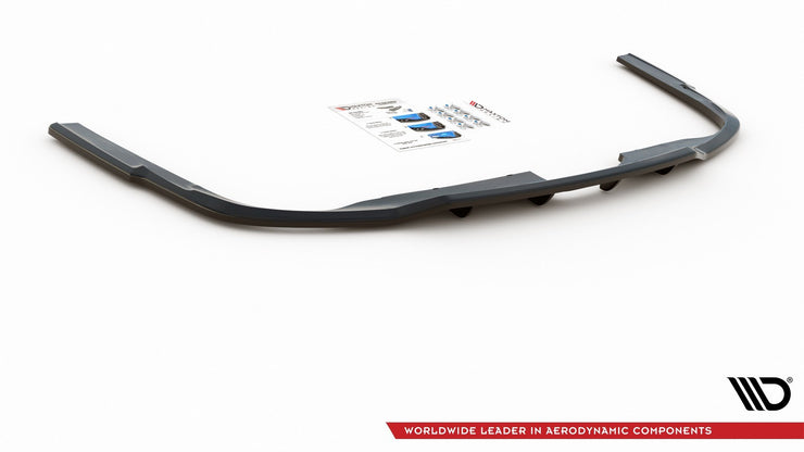 CENTRAL REAR SPLITTER (WITH VERTICAL BARS) AUDI A6 S-LINE AVANT/SEDAN C8