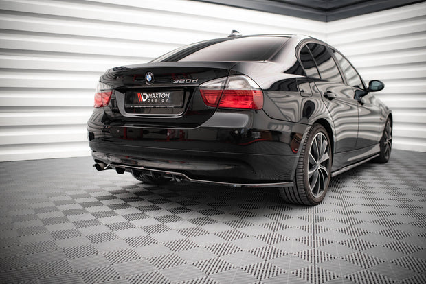CENTRAL REAR SPLITTER (WITH VERTICAL BARS) BMW 3 SEDAN E90