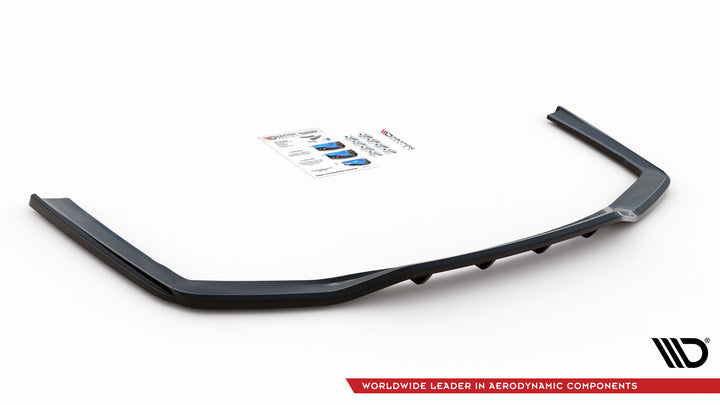 CENTRAL REAR SPLITTER (WITH VERTICAL BARS) BMW 7 M-PACK G11 FACELIFT
