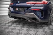 CENTRAL REAR SPLITTER (WITH VERTICAL BARS) BMW 8 GRAN COUPE M-PACK G16