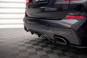 CENTRAL REAR SPLITTER (WITH VERTICAL BARS) BMW X3 M40i G01