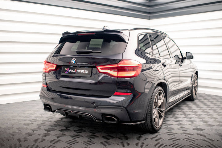 CENTRAL REAR SPLITTER (WITH VERTICAL BARS) BMW X3 M40i G01