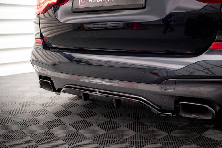 CENTRAL REAR SPLITTER (WITH VERTICAL BARS) BMW X3 M40i G01