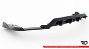 CENTRAL REAR SPLITTER (WITH VERTICAL BARS) BMW X6 M F96