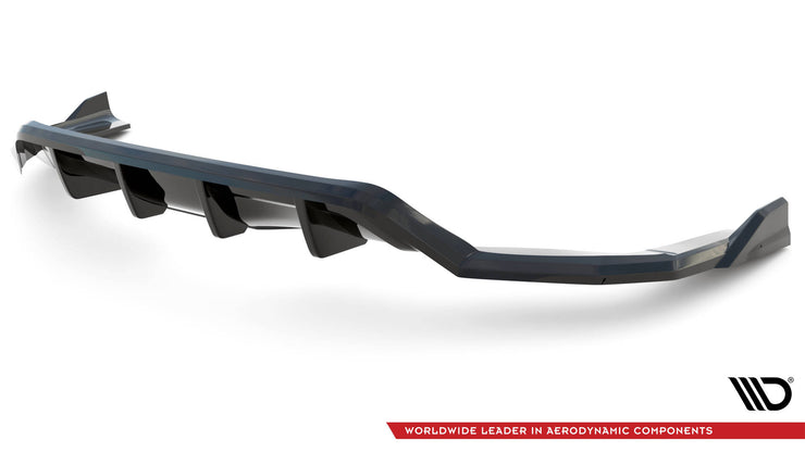 CENTRAL REAR SPLITTER (WITH VERTICAL BARS) BMW X6 M-PACK F16