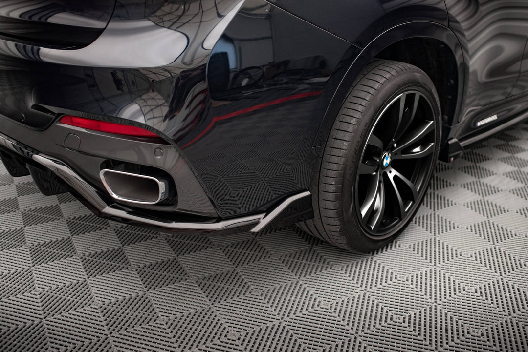 CENTRAL REAR SPLITTER (WITH VERTICAL BARS) BMW X6 M-PACK F16