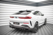 CENTRAL REAR SPLITTER (WITH VERTICAL BARS) BMW X6 M-PACK G06