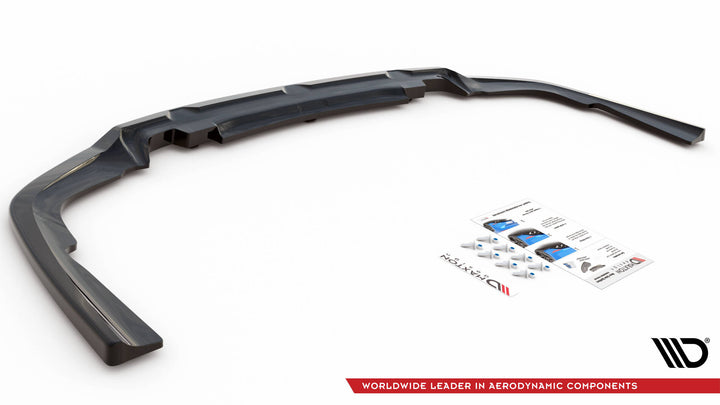 CENTRAL REAR SPLITTER (WITH VERTICAL BARS) BMW X6 M-PACK G06