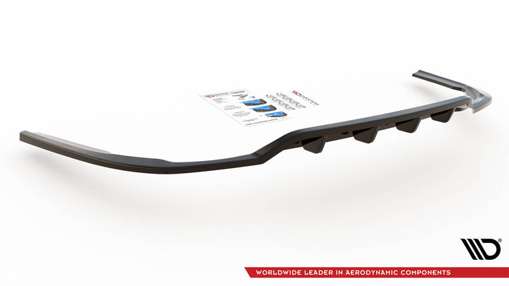 CENTRAL REAR SPLITTER (WITH VERTICAL BARS) DODGE CHARGER RT MK7 FACELIFT