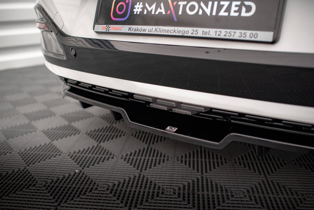 CENTRAL REAR SPLITTER (WITH VERTICAL BARS) KIA EV6 GT-LINE MK1