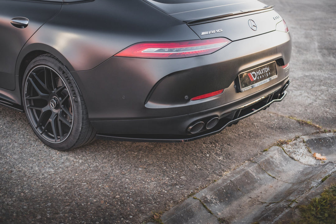 CENTRAL REAR SPLITTER (WITH VERTICAL BARS) MERCEDES-AMG 53 4 DOOR COUPE
