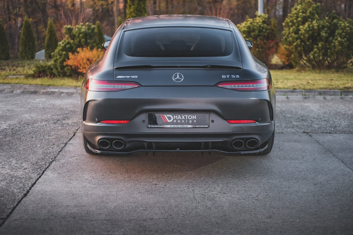 CENTRAL REAR SPLITTER (WITH VERTICAL BARS) MERCEDES-AMG 53 4 DOOR COUPE