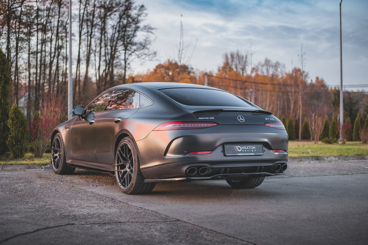 CENTRAL REAR SPLITTER (WITH VERTICAL BARS) MERCEDES-AMG 53 4 DOOR COUPE