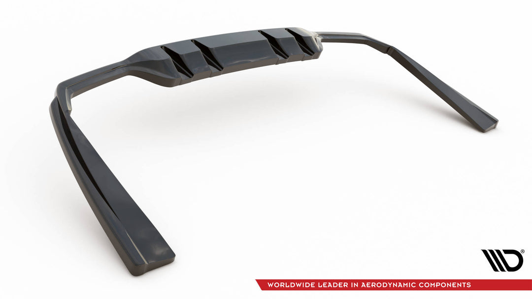 CENTRAL REAR SPLITTER (WITH VERTICAL BARS) MERCEDES-AMG C 43 SEDAN W205 FACELIFT