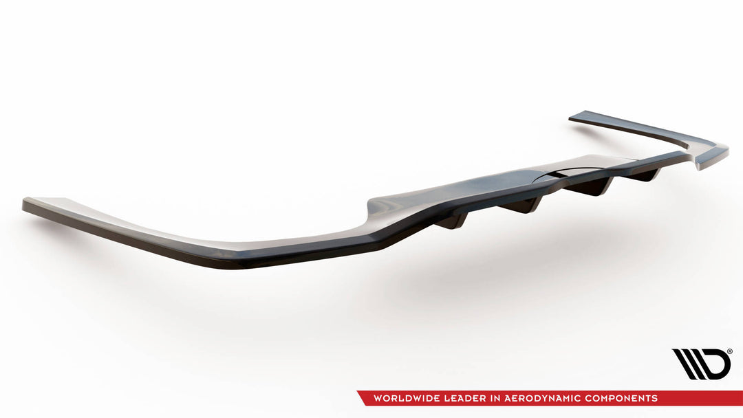 CENTRAL REAR SPLITTER (WITH VERTICAL BARS) MERCEDES-BENZ C AMG-LINE W206
