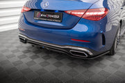 CENTRAL REAR SPLITTER (WITH VERTICAL BARS) MERCEDES-BENZ C AMG-LINE W206
