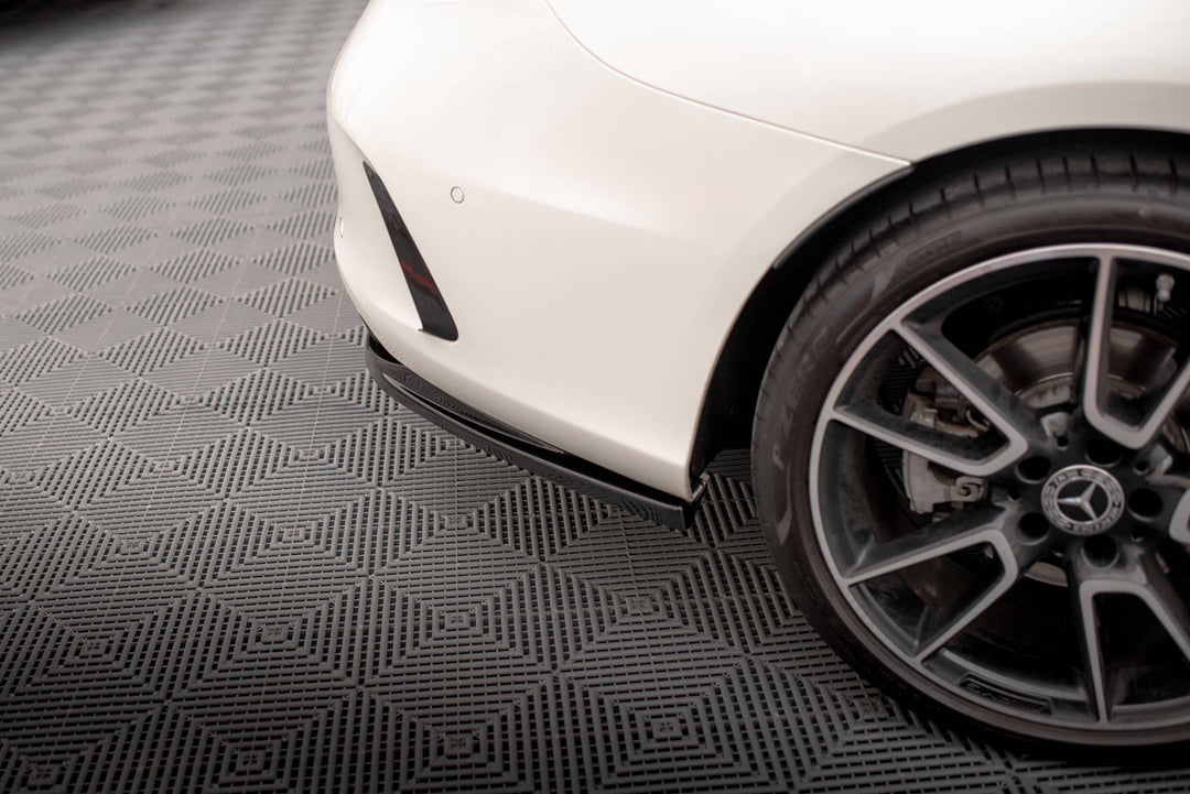 CENTRAL REAR SPLITTER (WITH VERTICAL BARS) MERCEDES-BENZ C COUPE AMG-LINE C205 FACELIFT