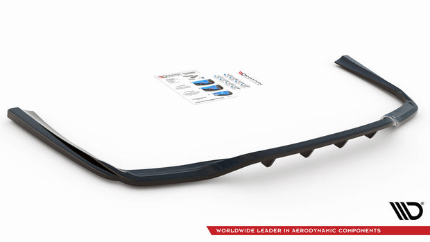 CENTRAL REAR SPLITTER (WITH VERTICAL BARS) MERCEDES-BENZ C W205
