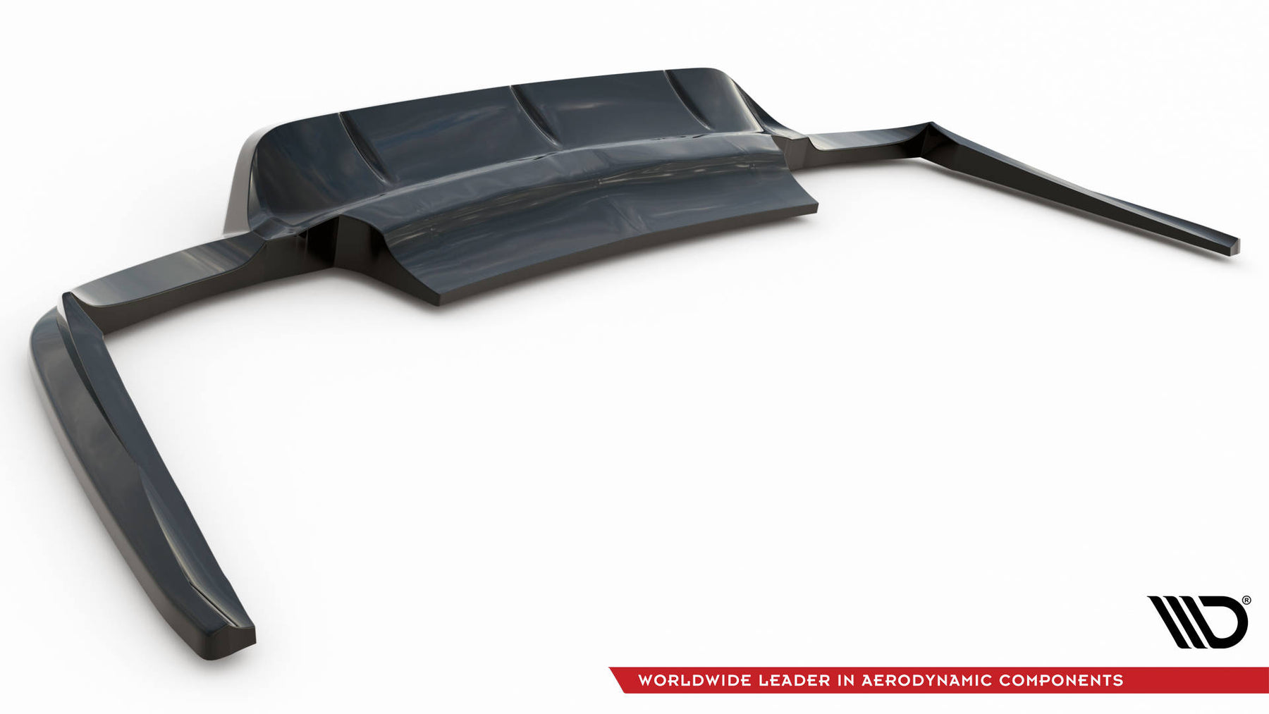CENTRAL REAR SPLITTER (WITH VERTICAL BARS) PORSCHE PANAMERA TURBO 970 ...