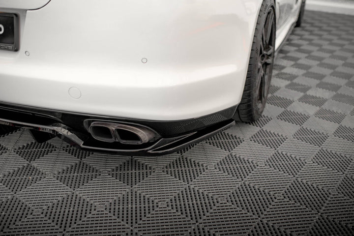 CENTRAL REAR SPLITTER (WITH VERTICAL BARS) PORSCHE PANAMERA TURBO 970