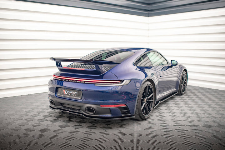 CENTRAL REAR SPLITTER (WITH VERTICAL BARS) V.1 PORSCHE 911 CARRERA AERO 992 / CARRERA GTS 992