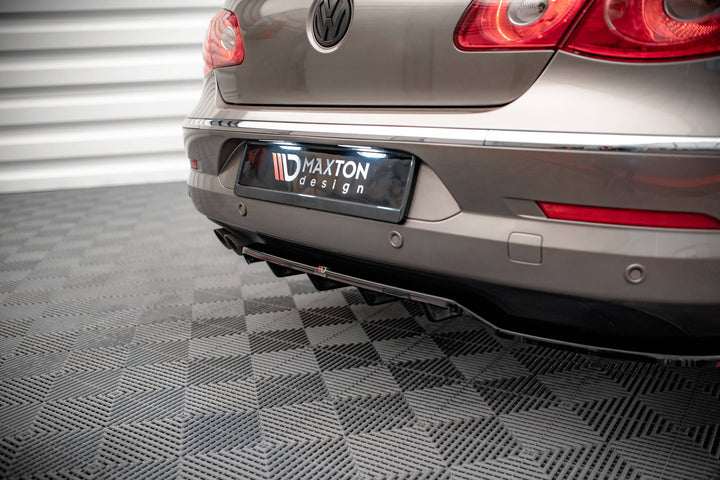 CENTRAL REAR SPLITTER (WITH VERTICAL BARS) VOLKSWAGEN PASSAT CC