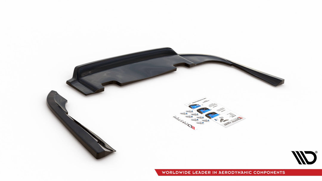 CENTRAL REAR SPLITTER (WITH VERTICAL BARS) VOLVO V90 MK2