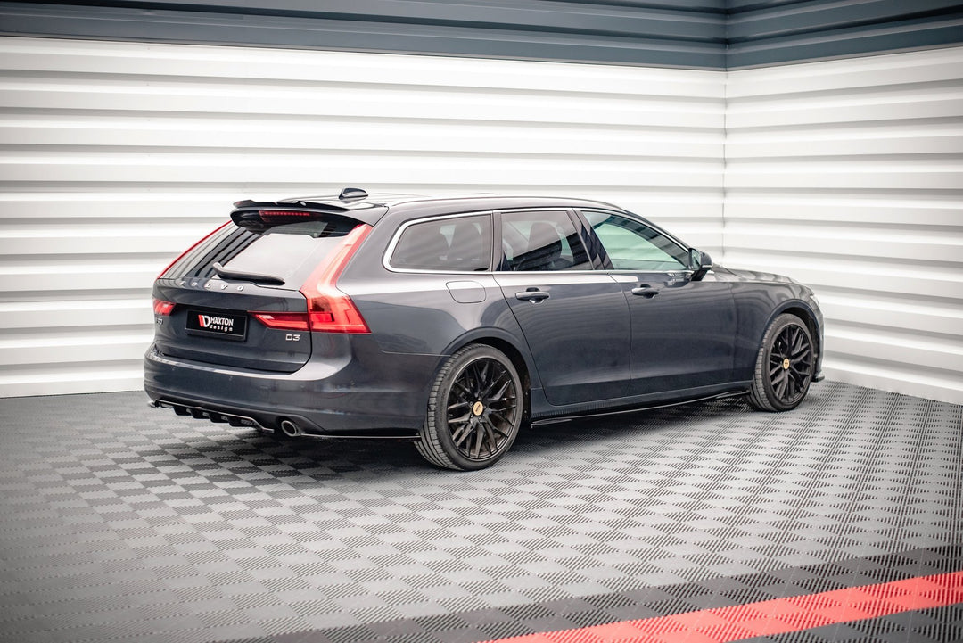 CENTRAL REAR SPLITTER (WITH VERTICAL BARS) VOLVO V90 MK2