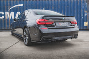 CENTRAL REAR SPLITTER (WITH VERTICAL BARS) FOR BMW 7 M-PACK G11