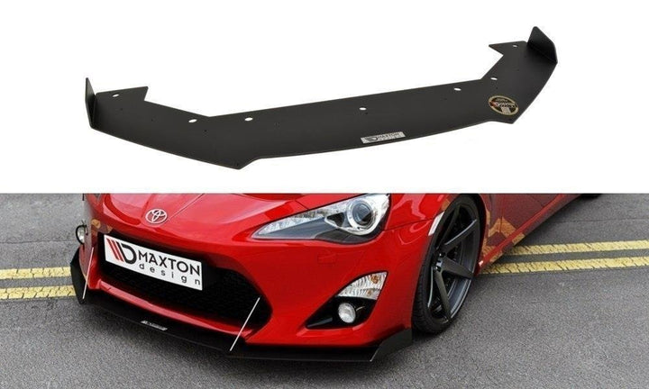 FRONT RACING SPLITTER TOYOTA GT86 (WITH WINGS)