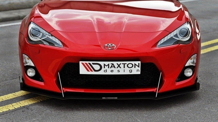FRONT RACING SPLITTER TOYOTA GT86 (WITH WINGS)