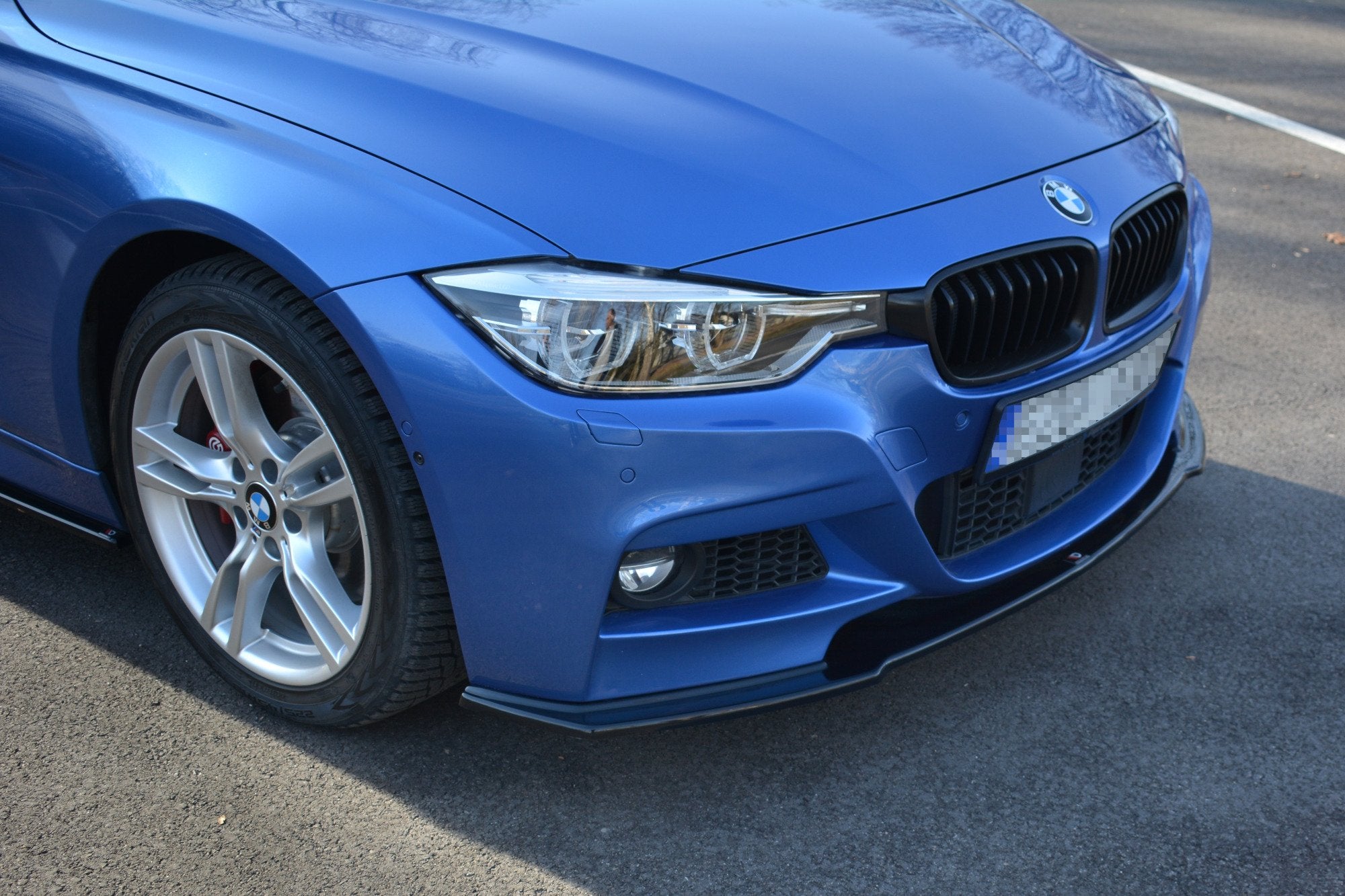 FRONT SPLITTER BMW 3-SERIES F30 FL SEDAN M-SPORT – Maxton Design USA