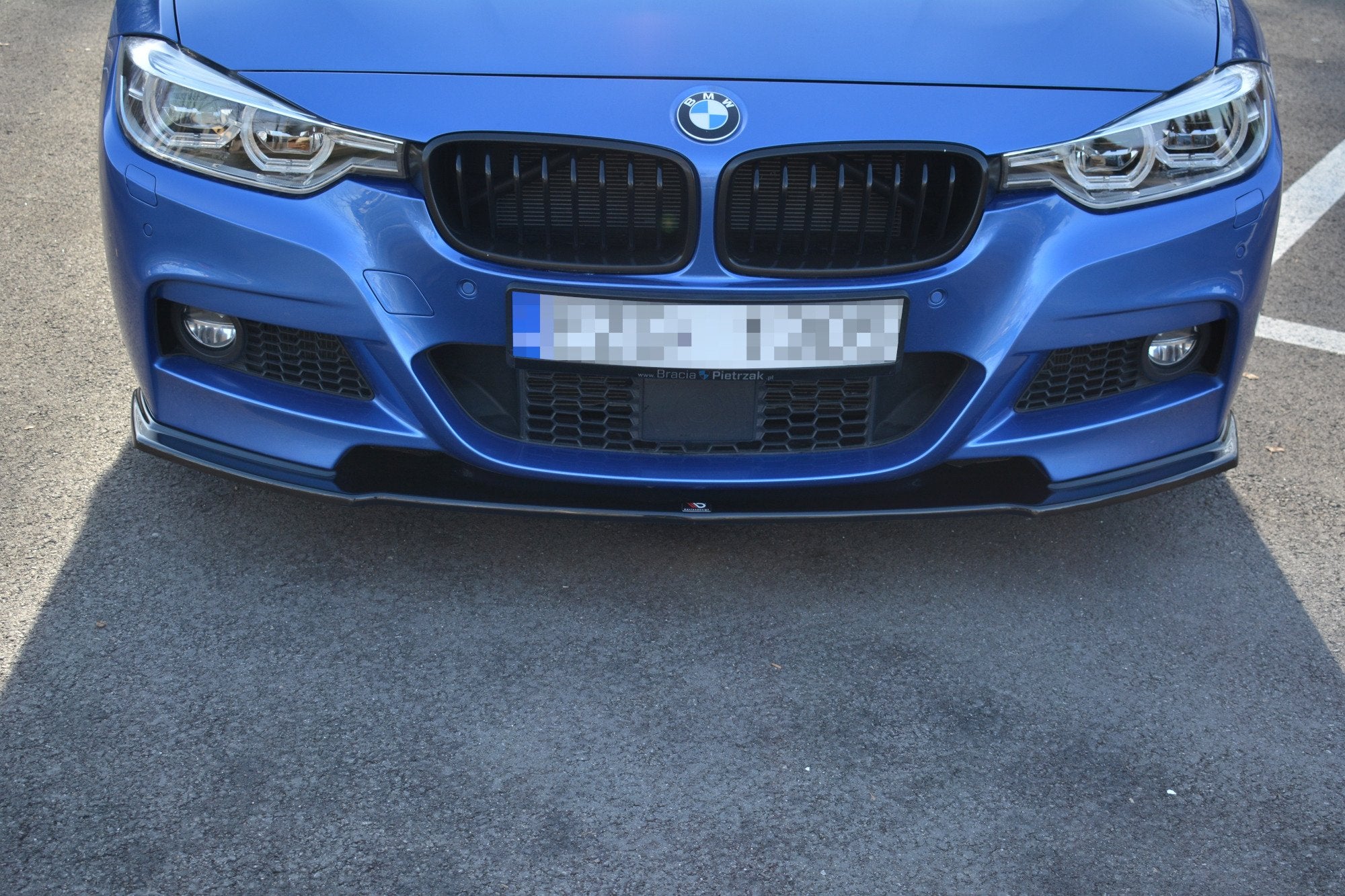 FRONT SPLITTER SUITABLE FOR BMW 3-SERIES F30 FL SEDAN M-SPORT