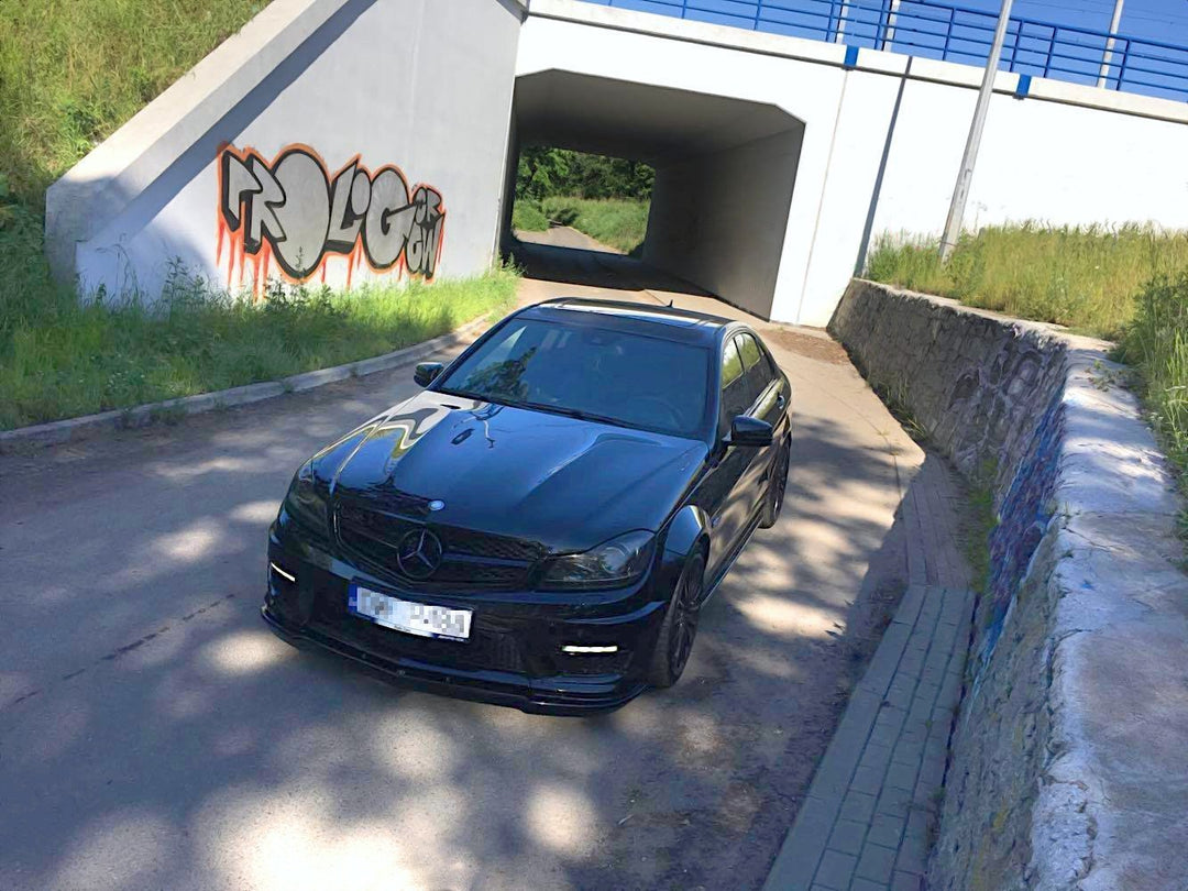FRONT SPLITTER MERCEDES-BENZ AMG C63 W204 FACELIFT