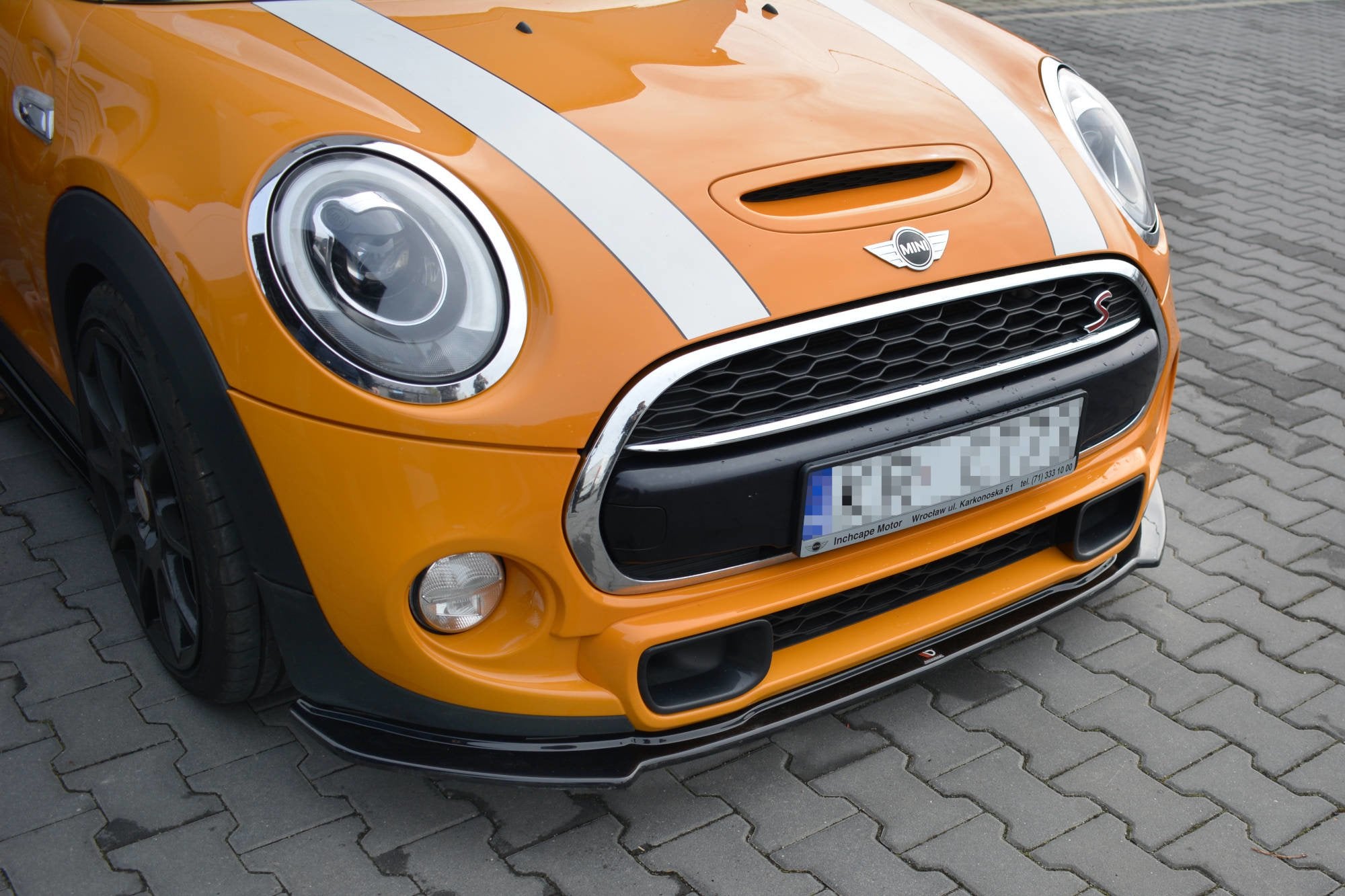 FRONT SPLITTER MINI COOPER S MK3 PREFACE 3 DOOR F56 Maxton Design USA