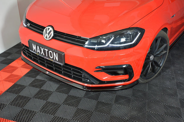 FRONT SPLITTER V.6 VW GOLF 7 R FACELIFT