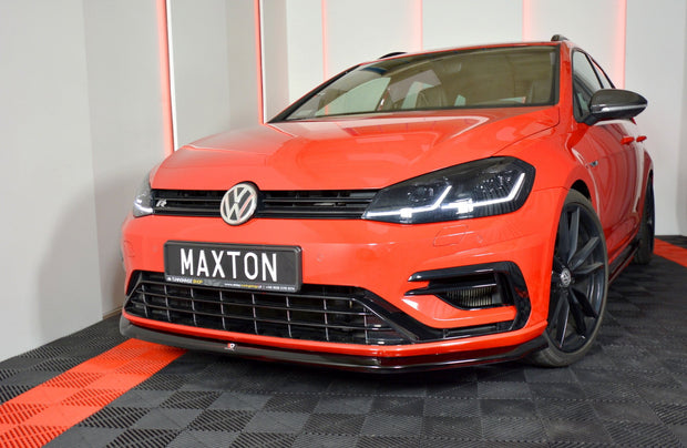 FRONT SPLITTER V.6 VW GOLF 7 R FACELIFT